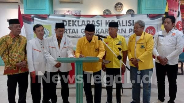 Golkar dan PKS Deklarasi Sepakati Usung Wali Kota, Wakil Wali Kota Tegal Golkar dan PKS Deklarasi Sepakati Usung Wali Kota, Wakil Wali Kota Tegal