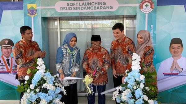 Lama Terbengkalai, Akhirnya RSUD Sindangbarang Diresmikan Lama Terbengkalai, Akhirnya RSUD Sindangbarang Diresmikan