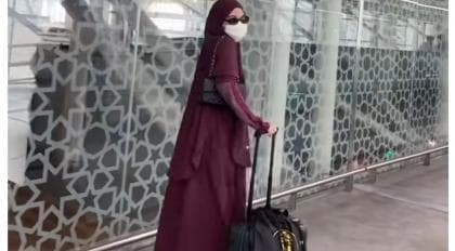 Usai Diterpa Dugaan Selingkuh, Azizah Salsha Umrah Usai Diterpa Dugaan Selingkuh, Azizah Salsha Umrah
