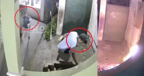 Viral, Pria Tak Dikenal Coba Bakar Rumah Bengkel Sepatu di Gang TVRI II Cibaduyut Bandung Viral, Pria Tak Dikenal Coba Bakar Rumah Bengkel Sepatu di Gang TVRI II Cibaduyut Bandung