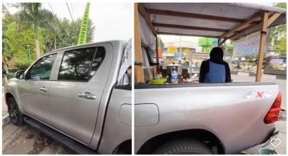 VIRAL! Hilux Mewah Dijadikan Jualan Tahu Bulat VIRAL! Hilux Mewah Dijadikan Jualan Tahu Bulat