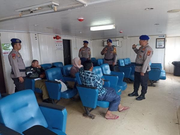 Kali Ini Sat Polairud Polres Dumai Agendakan Cooling System di Pelabuhan Roro Kali Ini Sat Polairud Polres Dumai Agendakan Cooling System di Pelabuhan Roro