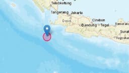 Gempa Terkini Magnitudo 5,7 Guncang Bayah Banten, BMKG: Tidak Berpotensi Tsunami