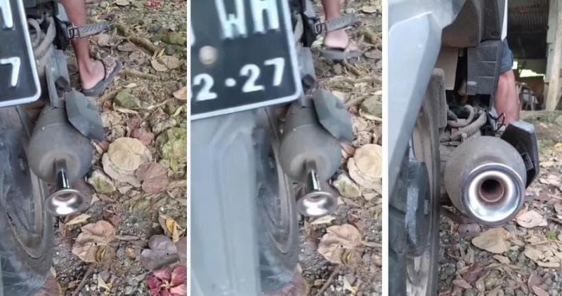 Viral Knalpot Dipasang Terompet Tukang Es Krim, Netizen Ngakak: Cocok Buat Tesla Viral Knalpot Dipasang Terompet Tukang Es Krim, Netizen Ngakak: Cocok Buat Tesla