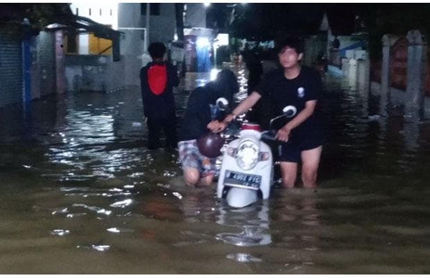 200 Kepala Keluarga di Bekasi Terdampak Banjir Kiriman dari Bogor