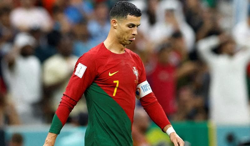 Cristiano Ronaldo Tinggalkan Lapangan saat Skuad Portugal Selebrasi, Ngambek?