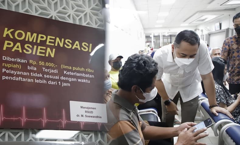 Layanan Medis Terlambat, Pasien di RSUD Surabaya Dapat Ganti Rugi Rp50.000