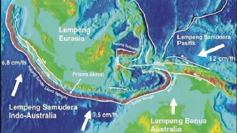 Memahami Penyebab Gempa Bumi dan 3 Lempeng Tektonik Aktif di Indonesia Memahami Penyebab Gempa Bumi dan 3 Lempeng Tektonik Aktif di Indonesia