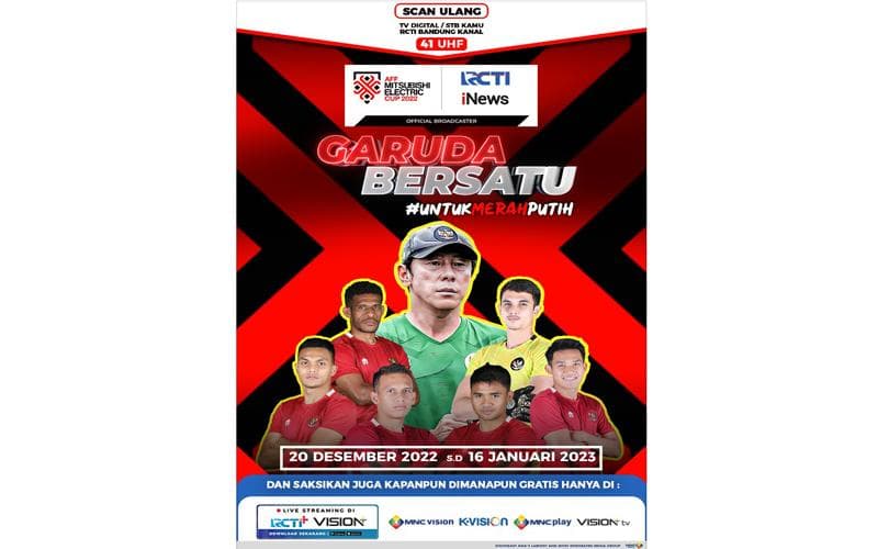 Cara Nonton Piala AFF 2022 Secara Gratis di RCTI+, Simak Jadwal Lengkapnya Cara Nonton Piala AFF 2022 Secara Gratis di RCTI+, Simak Jadwal Lengkapnya