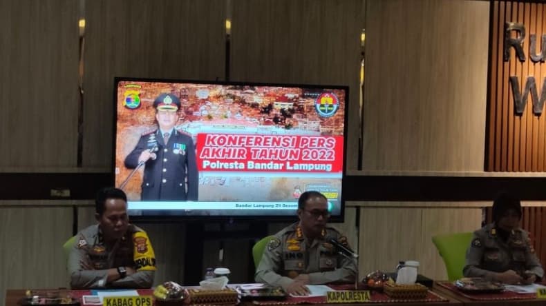 Kasus Kriminalitas di Bandarlampung Naik Sepanjang 2022, Ada Hampir 3.000 Kasus Kasus Kriminalitas di Bandarlampung Naik Sepanjang 2022, Ada Hampir 3.000 Kasus