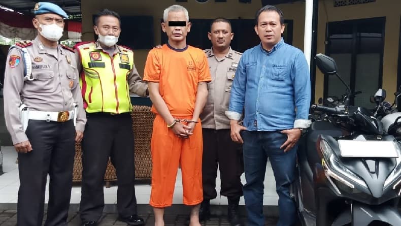 Polisi dan Warga Tangkap Pelaku Curanmor yang Seret Korban di Cibeunying Kidul Bandung