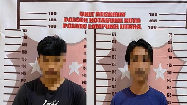 2 Pencuri Handphone dan Penadah di Lampung Utara Diringkus