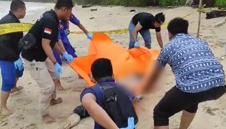 Ungkap Identitas Mayat di Pantai Tembelok Bangka Barat, Polisi Tunggu Hasil Visum