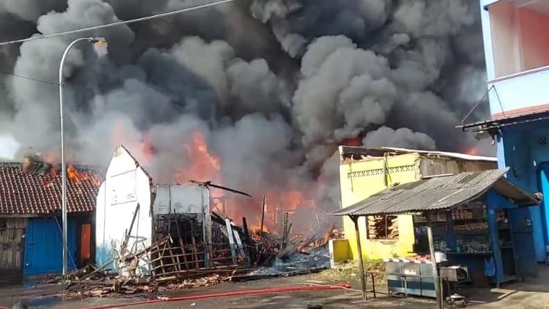 Kronologi Pasar Besi Tasikmalaya Terbakar, Berawal dari Satu Kios