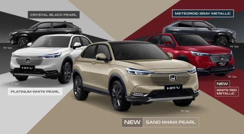 Honda HR-V 2023 Dapat Tambahan Warna Baru, Begini Tampangnya Honda HR-V 2023 Dapat Tambahan Warna Baru, Begini Tampangnya