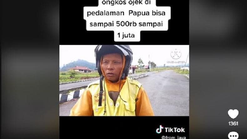 Wow, Naik Ojek di Pedalaman Papua Bisa Bayar sampai Rp1 Juta Sekali Jalan? Wow, Naik Ojek di Pedalaman Papua Bisa Bayar sampai Rp1 Juta Sekali Jalan?