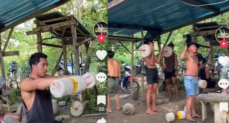 Kampung Unik Ini Punya Gym Low Budget, Semua Alat Dibuat dari Kayu dan Semen Kampung Unik Ini Punya Gym Low Budget, Semua Alat Dibuat dari Kayu dan Semen