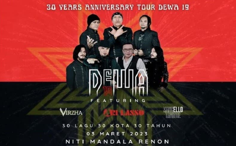 Hari Ini Konser Dewa 19 di Bali, Cek Waktu Penukaran Tiket dan Lokasinya Hari Ini Konser Dewa 19 di Bali, Cek Waktu Penukaran Tiket dan Lokasinya