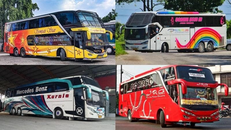 Deretan PO Bus asal Aceh, Ada yang Tempuh Jarak 3.000 Km Selama 3 Hari Deretan PO Bus asal Aceh, Ada yang Tempuh Jarak 3.000 Km Selama 3 Hari