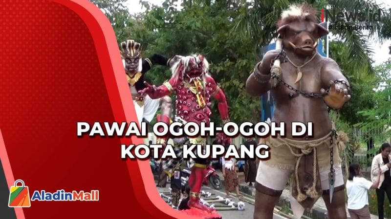 Sambut Nyepi, Umat Hindu di Kupang Gelar Pawai Ogoh-Ogoh