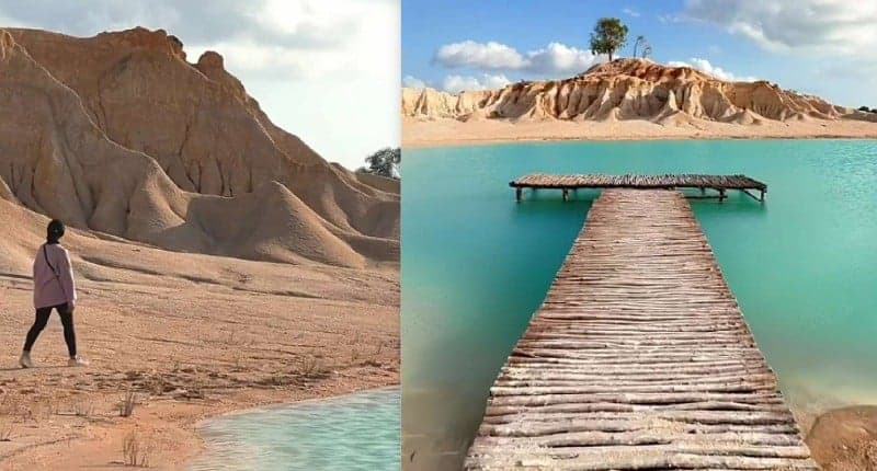 Cantiknya Gurun Pasir di Bintan dengan Telaga Eksotis, Suasananya seperti di Timur Tengah Cantiknya Gurun Pasir di Bintan dengan Telaga Eksotis, Suasananya seperti di Timur Tengah