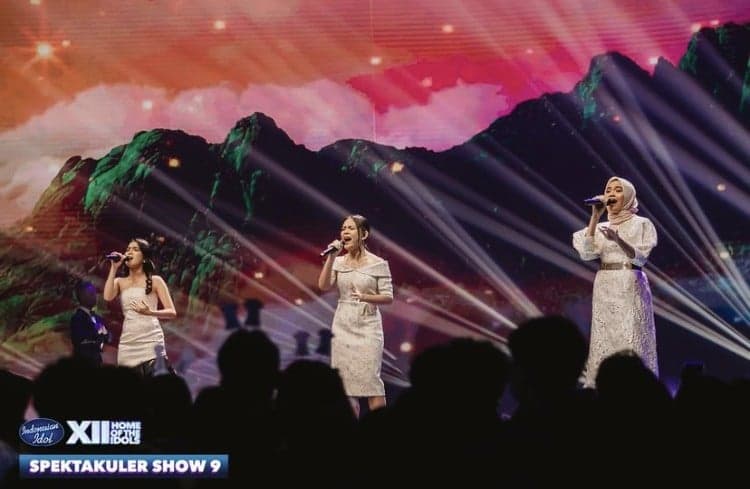 Salma, Novia dan Syarla Jadi Trio di Panggung Indonesian Idol, Judika: Kayak Konser Kalian Salma, Novia dan Syarla Jadi Trio di Panggung Indonesian Idol, Judika: Kayak Konser Kalian