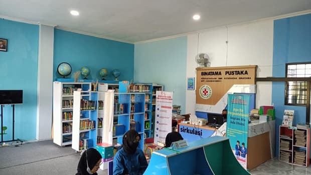 Keren, Perpustakaan SMK Kesehatan Binatama Kombinasikan Layanan Digital dan Offline Keren, Perpustakaan SMK Kesehatan Binatama Kombinasikan Layanan Digital dan Offline