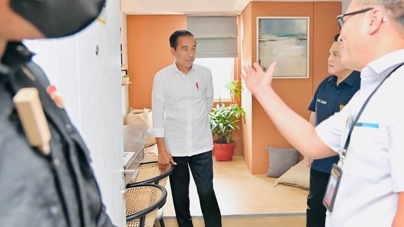 Jokowi Resmikan Hunian Milenial di Depok: Cicilannya Murah, Pas untuk Anak Muda Jokowi Resmikan Hunian Milenial di Depok: Cicilannya Murah, Pas untuk Anak Muda