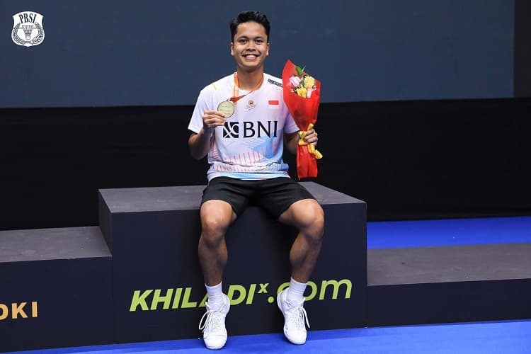 6 Fakta Anthony Ginting Juara Badminton Asia Championships 2023, Ikuti Jejak Taufik Hidayat