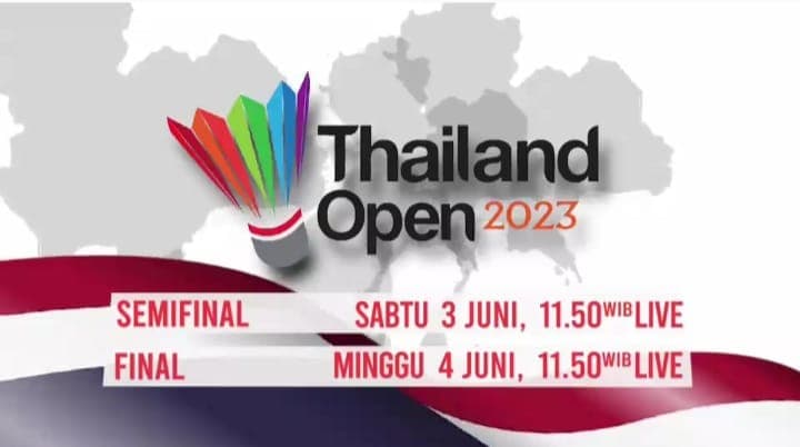 Bagas/Fikri Siap Raih Juara di Final Thailand Open 2023 LIVE di iNews, New Home of Badminton