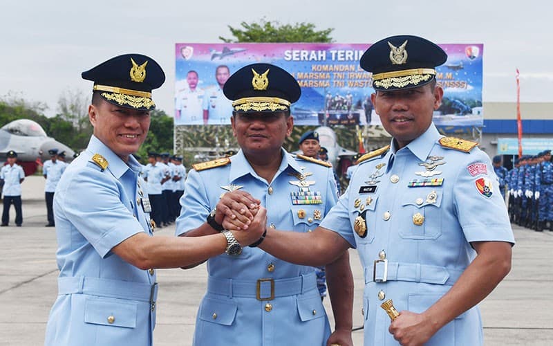 Sertijab Danlanud Iswahjudi, Marsekal Pertama TNI Wastum jadi Pejabat Baru Sertijab Danlanud Iswahjudi, Marsekal Pertama TNI Wastum jadi Pejabat Baru