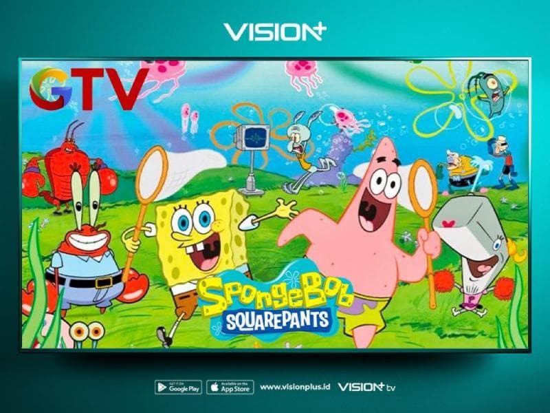 Yuk Flashback Kartun Favorit Masa Kecil, Nonton Spongebob Squarepants di Vision+! Yuk Flashback Kartun Favorit Masa Kecil, Nonton Spongebob Squarepants di Vision+!