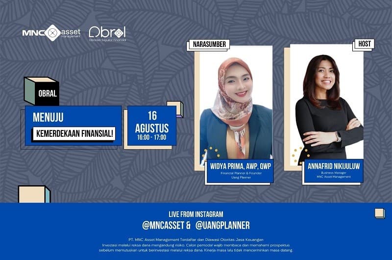 MNC Asset Management Gandeng Uang Planner Beri Literasi Dorong Masyarakat Menuju Kemerdekaan Finansial MNC Asset Management Gandeng Uang Planner Beri Literasi Dorong Masyarakat Menuju Kemerdekaan Finansial