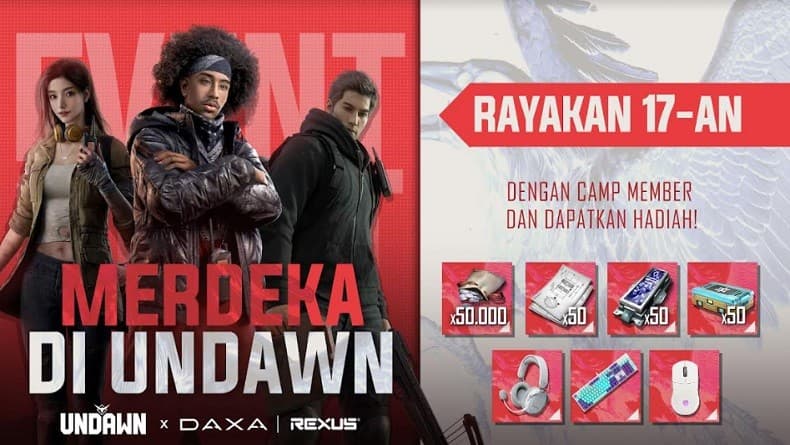Kode Redeem Undawn September 2023, Klaim Sekarang Kode Redeem Undawn September 2023, Klaim Sekarang
