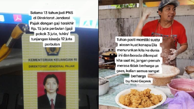 Viral Kisah PNS Pajak Bergaji Rp15 Juta Putuskan Resign Demi Buka Usaha Ayam Geprek Viral Kisah PNS Pajak Bergaji Rp15 Juta Putuskan Resign Demi Buka Usaha Ayam Geprek