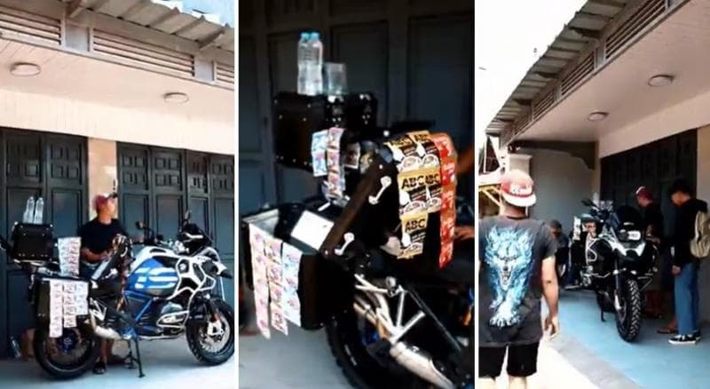 Viral Motor BMW Seharga Rp800 Jutaan Dipakai Jualan Kopi Keliling Viral Motor BMW Seharga Rp800 Jutaan Dipakai Jualan Kopi Keliling