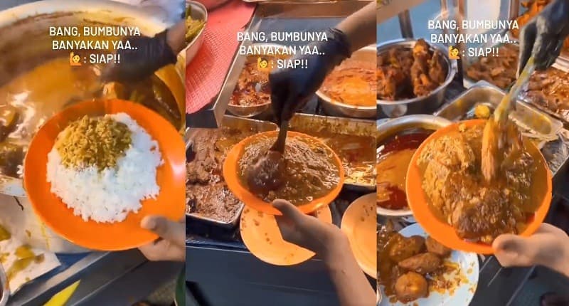 Viral Nasi Kandar Malaysia Mirip dengan Nasi Padang, Kuah Karinya Berlimpah! Viral Nasi Kandar Malaysia Mirip dengan Nasi Padang, Kuah Karinya Berlimpah!