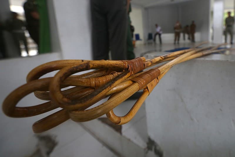 Ini Rotan yang Digunakan Algojo untuk Hukuman Cambuk di Aceh Ini Rotan yang Digunakan Algojo untuk Hukuman Cambuk di Aceh