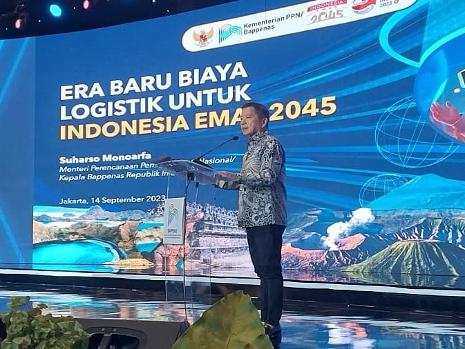 Bappenas Targetkan Biaya Logistik Indonesia Turun Hingga 9 Persen dari PDB di 2045 Bappenas Targetkan Biaya Logistik Indonesia Turun Hingga 9 Persen dari PDB di 2045