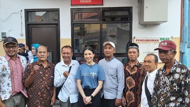 Angela Tanoesoedibjo Akan Bantu Renovasi Rumah Warga Tidak Layak Huni di Surabaya
