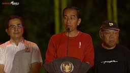 Jokowi Berterima Kasih kepada Warga dan Pekerja IKN di Malam Apresiasi Nusantara