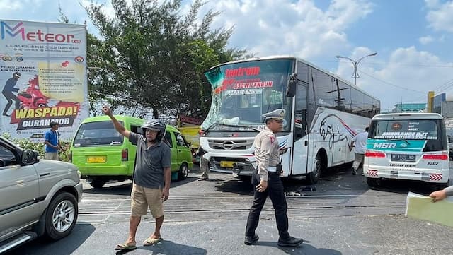 Kecelakaan Maut di Malang, Sopir Bus Tabrak 5 Kendaraan Ditetapkan Tersangka