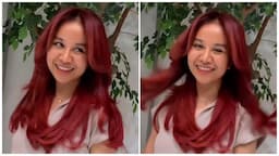 Viral Mayang Pamer Rambut Merah Menyala, Netizen Sebut Mirip Sosok Ini