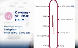 Stasiun Kereta Cepat Halim Terintegrasi dengan Halte Transjakarta, Ini Rute dan Tarifnya