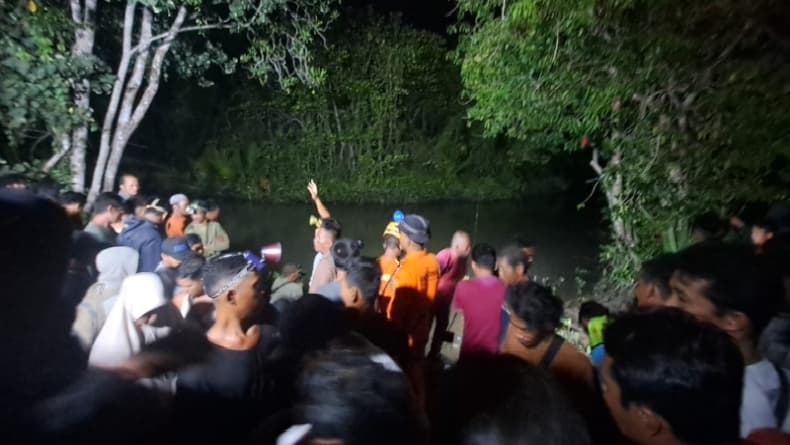 Ikut Ayah Mancing Ikan di Sungai, Bocah di Bangka Tengah Diterkam Buaya Ikut Ayah Mancing Ikan di Sungai, Bocah di Bangka Tengah Diterkam Buaya
