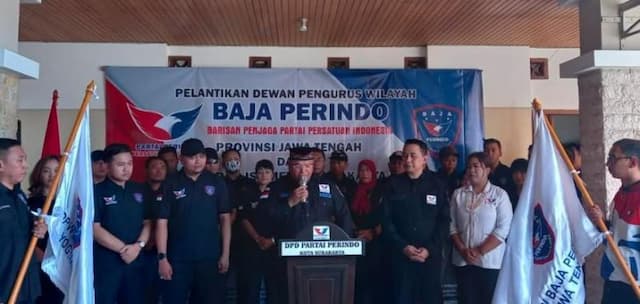 DPP Lantik Pengurus DPW Baja Perindo Jawa Tengah-DIY