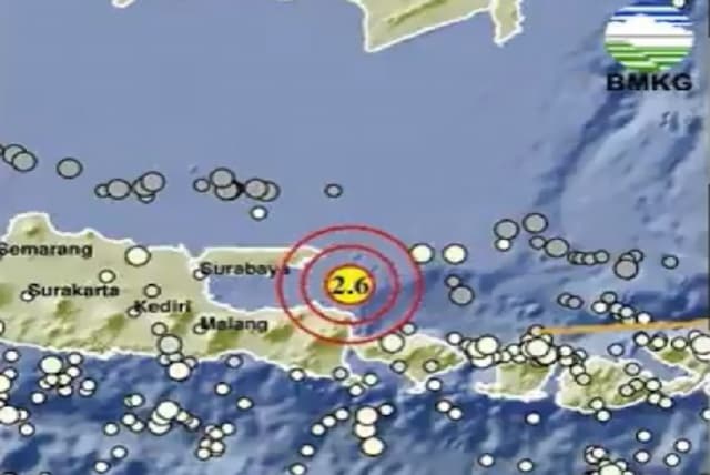 Gempa Hari Ini Magnitudo 2,6 Guncang Situbondo, Berpusat di Laut