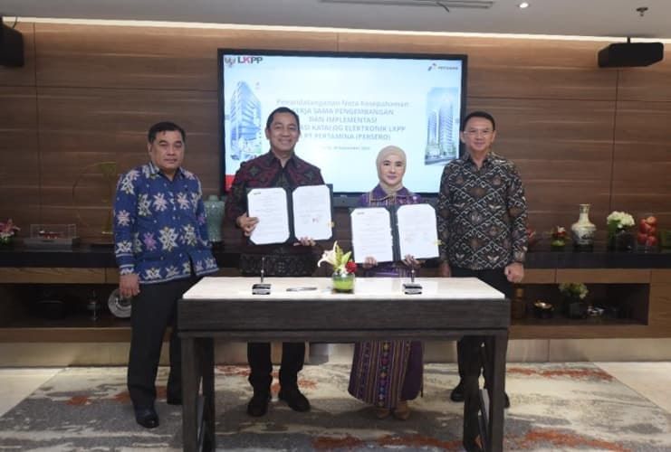 Gandeng LKPP, Pertamina Implementasikan Aplikasi e-Katalog Gandeng LKPP, Pertamina Implementasikan Aplikasi e-Katalog