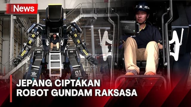 Jepang Ciptakan Robot Gundam Setinggi 4,5 Meter, Bisa Dikemudikan Manusia