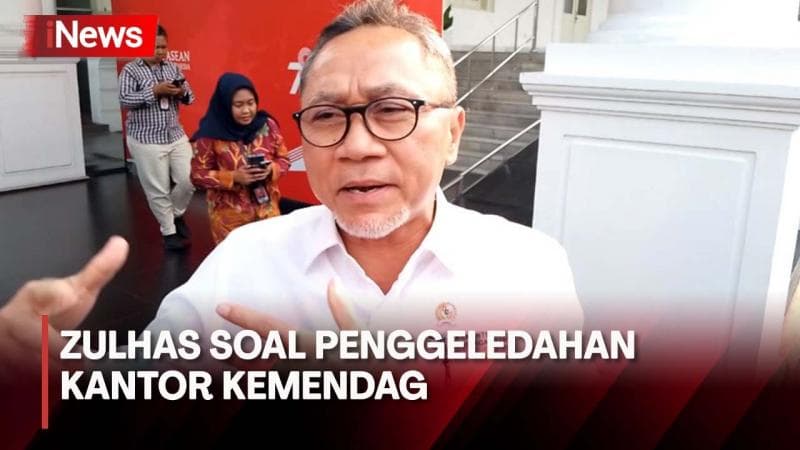Kantor Kemendag Digeledah Terkait Dugaan Korupsi Impor Gula, Zulhas Bilang Begini Kantor Kemendag Digeledah Terkait Dugaan Korupsi Impor Gula, Zulhas Bilang Begini